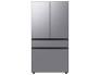 Samsung - OPEN BOX Bespoke 23 Cu. Ft. 4-Door Flex French Door Counter Depth Refrigerator w/ Beverage Center-panels sold separately - Custom Panel Ready