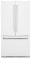 KitchenAid - 25.2 Cu. Ft. French Door Refrigerator - White