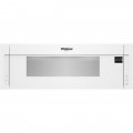 Whirlpool - 1.1 Cu. Ft. Low Profile Over-the-Range Microwave Hood Combination - White