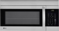 LG - 1.7 Cu. Ft. Over-the-Range Microwave - Stainless steel -5117701