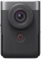 Canon - PowerShot V10 4K Video 20.9-Megapixel Digital Camera for Vloggers and Content Creators - Silver
