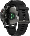 Garmin - fēnix® 5 Smartwatch 47mm Fiber-Reinforced Polymer - Slate Gray with Black Band-5714908