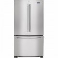 Maytag - 20 Cu. Ft. French Door Counter-Depth Refrigerator - Stainless steel