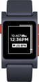 Pebble - 2 + Heart Rate Smartwatch Polycarbonate - Black/Red