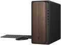 HP - OmniDesk Desktop - Intel Core Ultra 7 - 32GB DDR5 Memory - NVIDIA GeForce RTX 4060 - 1TB SSD - Dark Wood