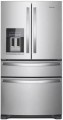 Whirlpool - 25.2 Cu. Ft. French Door Smart Refrigerator with Elevated Deli Drawer - Stainless Steel--6595029