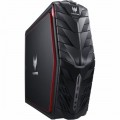 Acer - Predator Desktop - Intel Core i7 - 16GB Memory - NVIDIA GeForce GTX 1070 - 512GB Solid State Drive + 2TB Hard Drive - Black with red accents