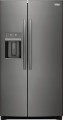 Frigidaire - Gallery 25.6 Cu. Ft. Side-by-Side Refrigerator - Black Stainless Steel