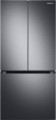 Samsung - 17.5 cu. ft. 3-Door French Door Counter Depth Smart Refrigerator with Twin Cooling Plus - Black Stainless Steel