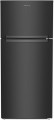 Amana - 16.4 Cu. Ft. Top-Freezer Refrigerator - Black