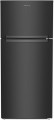 Amana - 16.4 Cu. Ft. Top-Freezer Refrigerator - Black