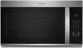 Whirlpool - 1.9 Cu. Ft. Convection Over-the-Range Microwave with Sensor Cooking - Fingerprint Resistant Stainless Steel-5900303