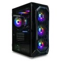 ViprTech - Ghost 4.0 Liquid-Cooled PC - AMD Ryzen 7 3700X 4.4Ghz, RTX 4060 Ti 8GB, 32GB DDR4, 1TB SSD, Gaming Computer, B - Black