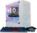 STGAubron - Gaming PC Computer Desktop, AMD Athlon 3000G 3.5Ghz, Radeon RX 580 8G GDDR5, 16G DDR4 , 1T SSD, Win11 H, White - Black--10208180