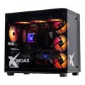 Xidax - X-6 Onami Gaming PC - AMD Ryzen 7 9800X3D, Radeon RX 9070XT 16GB, 32GB DDR5, 2TB NVMe, Window 11 Home - Black