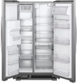 Whirlpool - 21.4 Cu. Ft. Side-by-Side Refrigerator - Monochromatic Stainless Steel-6076924