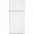 GE - 18.2 Cu. Ft. Top-Freezer Refrigerator - White-6170710