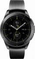 Samsung - Geek Squad Certified Refurbished Galaxy Watch Smartwatch 42mm Stainless Steel - Midnight Black