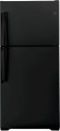 GE - 19.1 Cu. Ft. Top-Freezer Refrigerator - Black
