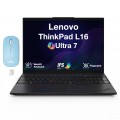 Lenovo - Upgraded - ThinkPad L16 Laptop 16.0 WUXGA Display (Ultra 7 155U, 32GB, 1TB SSD, Win 11 Pro) w/Dockztorm Wireless Mouse