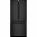 Maytag - 19.7 Cu. Ft. French Door Refrigerator - Black