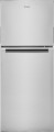 Whirlpool - 11.6 Cu. Ft. Top-Freezer Counter-Depth Refrigerator --Stainless steel