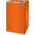 Igloo - 3.2 Cu. Ft. Compact Refrigerator - Orange
