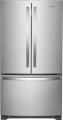 Whirlpool - 25.2 Cu. Ft. French Door Refrigerator with Internal Water Dispenser - Stainless steel