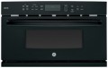 GE - Profile Series Advantium 240V 1.7 Cu. Ft. Built-In Microwave - Black-on-Black