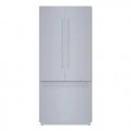 Bosch - Benchmark Series 19.4 Cu. Ft. French Door Built-In Smart Refrigerator - Stainless Steel