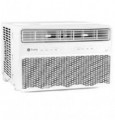 GE - 350 Sq. Ft. 8,000 BTU Smart Window Air Conditioner and 3,800 BTU Heater - White