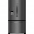 Frigidaire - 26.8 Cu. Ft. French Door Refrigerator - Black stainless steel