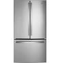 GE - 27.0 Cu. Ft. French Door Refrigerator with Internal Water Dispenser - Stainless Steel--6498111