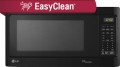 LG - 1.5 Cu. Ft. Mid-Size Microwave - Smooth Black