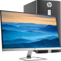 HP - Pavilion Desktop - Intel Core i7 - 12GB Memory - 2TB Hard Drive - HP finish in twinkle black-HP - 27