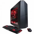 CyberPowerPC - Gamer Xtreme Desktop - Intel Core i5 - 8GB Memory - AMD Radeon RX 460 - 2TB Hard Drive - Black/Red