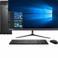 Lenovo - 300S-11IBR Desktop - Intel Pentium - 4GB Memory - 500GB Hard Drive - Black-Lenovo - LI2264d 21.5