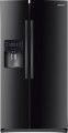 Samsung - 24.5 Cu. Ft. Side-by-Side Refrigerator with Thru-the-Door Ice and Water - Black