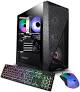 iBUYPOWER - Slate 6 MESH Gaming Desktop PC - Intel Core i5 14400F- NVIDIA GeForce RTX 4060 Ti 8GB- 32GB DDR5 RGB RAM - 2TB NVMe - Black