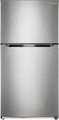 Insignia™ - 21 Cu. Ft. Top-Freezer Refrigerator -- Stainless steel
