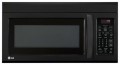 LG - 1.8 Cu. Ft. Over-the-Range Microwave - Smooth Black