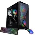iBUYPOWER - Slate 6 MESH Gaming Desktop PC - AMD Ryzen 5 8400F- AMD Radeon RX 7600 8GB- 16GB DDR5 Non-RGB RAM - 1TB NVMe - Black