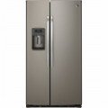 GE - Profile Series 22.1 Cu. Ft. Side-by-Side Counter-Depth Refrigerator - Slate