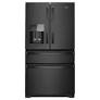 Whirlpool - 25 cu. ft. French Door Refrigerator with External Ice and Water Dispenser - Black