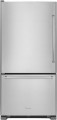 KitchenAid - 22.1 Cu. Ft. Bottom-Freezer Refrigerator - Stainless Steel-KRBL102ESS-7405075