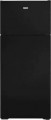Hotpoint - 17.5 Cu. Ft. Top-Freezer Refrigerator with LED Interior Lighting - Black
