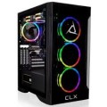 CLX - SET Gaming Desktop - AMD Ryzen 7 9700X - 32GB DDR5 5600 Memory - GeForce RTX 5060 Ti 16GB - 2TB NVMe M.2 SSD - Black