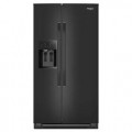 Whirlpool - 36 Cu. Ft. Side-by-Side Counter-Depth Refrigerator with In-Door Ice & Water - Black Stainless Steel