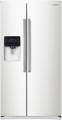 Samsung - 24.5 Cu. Ft. Side-by-Side Refrigerator with Thru-the-Door Ice and Water - White