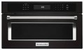 KitchenAid - 1.4 Cu. Ft. Built-In Microwave - Black stainless steel-5666706